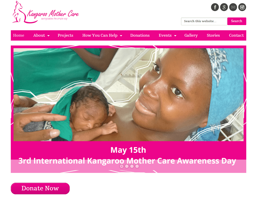 Kangaroo Mother Care Screenshot